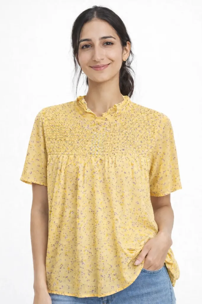 Women jeans top (XL, PINK)