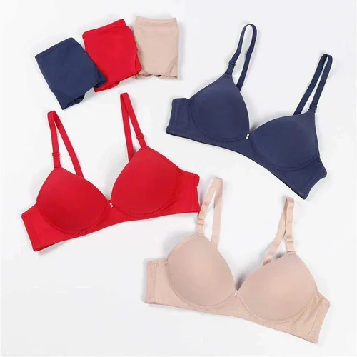 Women Bra under elastic (Light gold, 34)