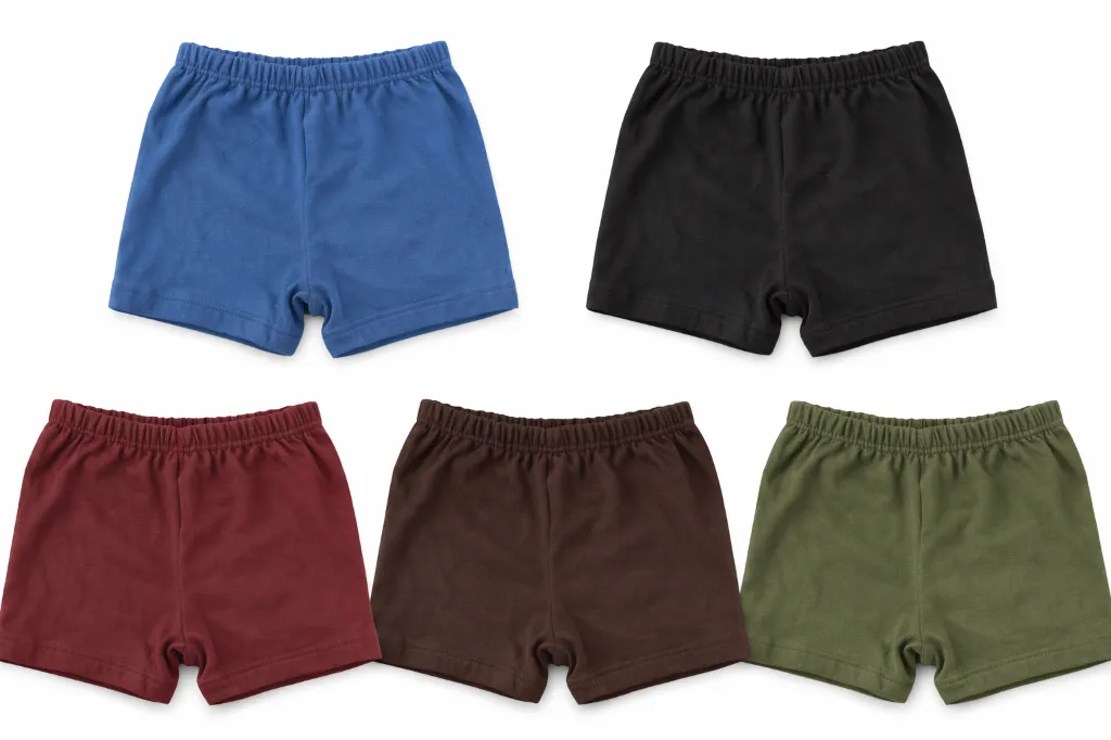 kids boys shorty (MAROON)