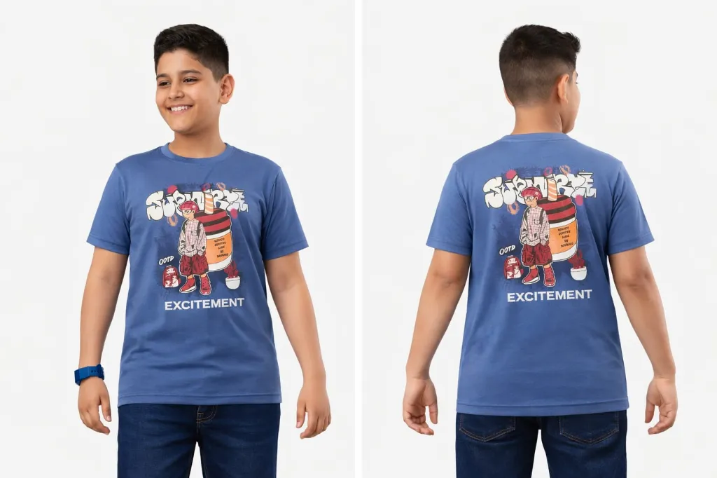 Round t shirt (Black)